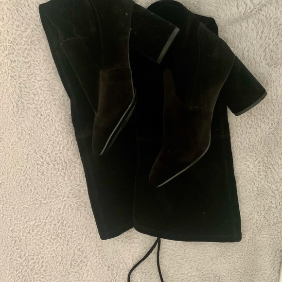 Belle High-quality Flannel Over-the-knee Boots - Picture 4 of 9